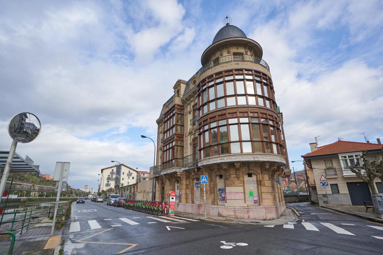 Apartamento Bio Exclusivo Con Mirador En Bilbao Y Aparcamiento Publico Gratuito Apartment Exterior photo