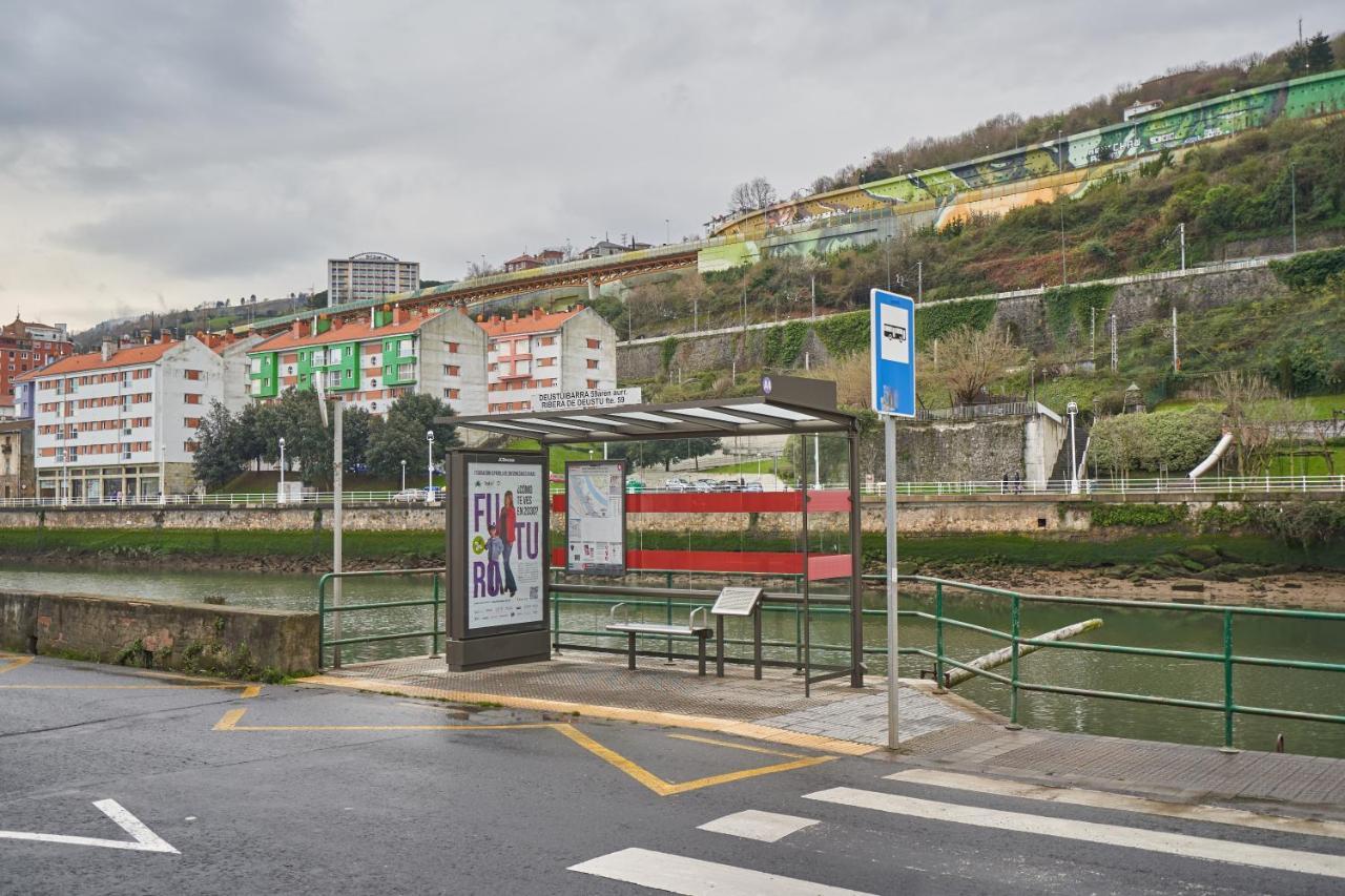 Apartamento Bio Exclusivo Con Mirador En Bilbao Y Aparcamiento Publico Gratuito Apartment Exterior photo